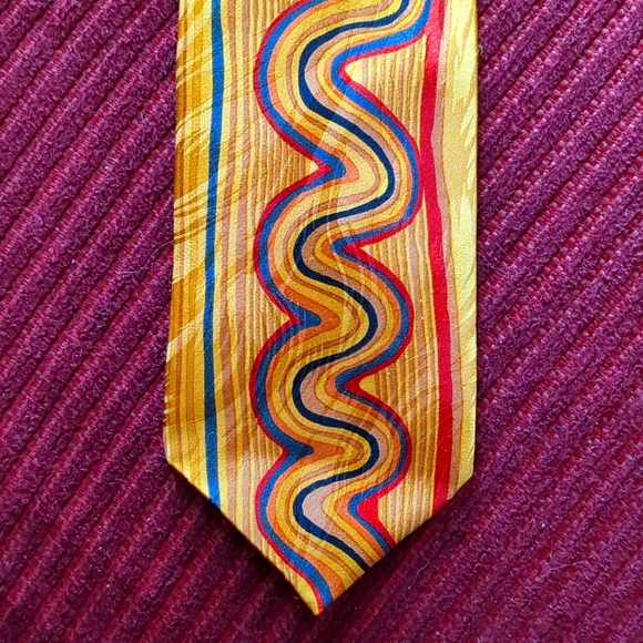 Jimmy Pike Desert Designs Silk Tie - Picture 1 of 4